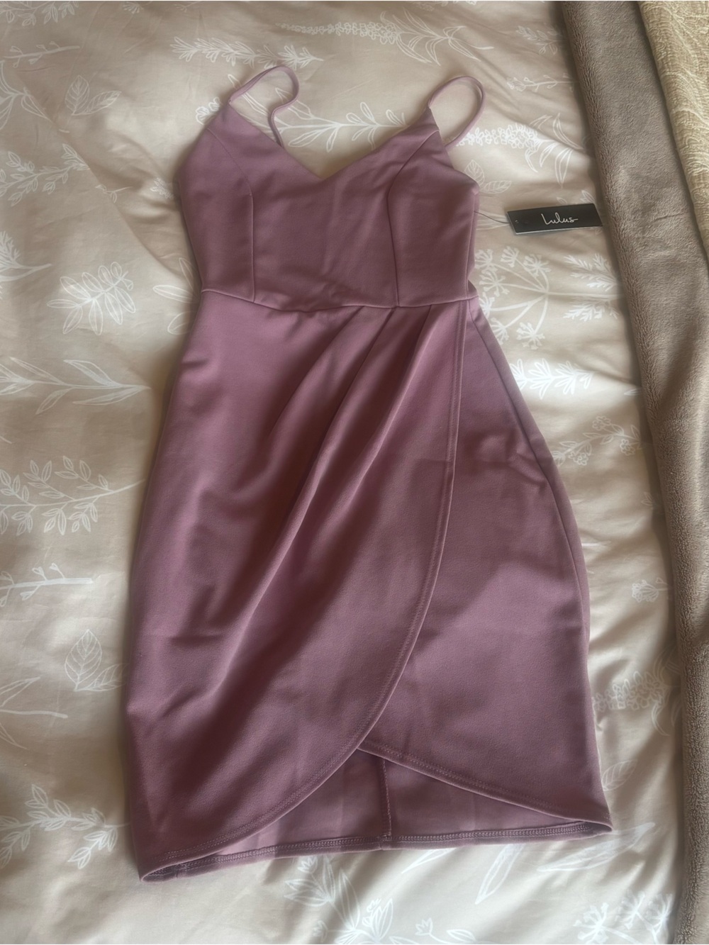 Mauve Lulus Bodycon Dress